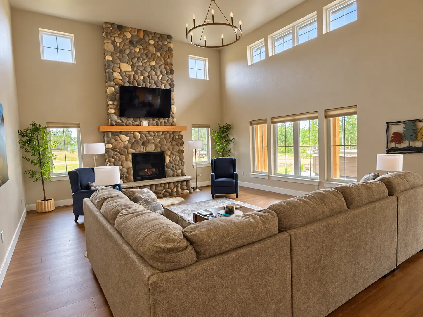 The great room at Peaceful River